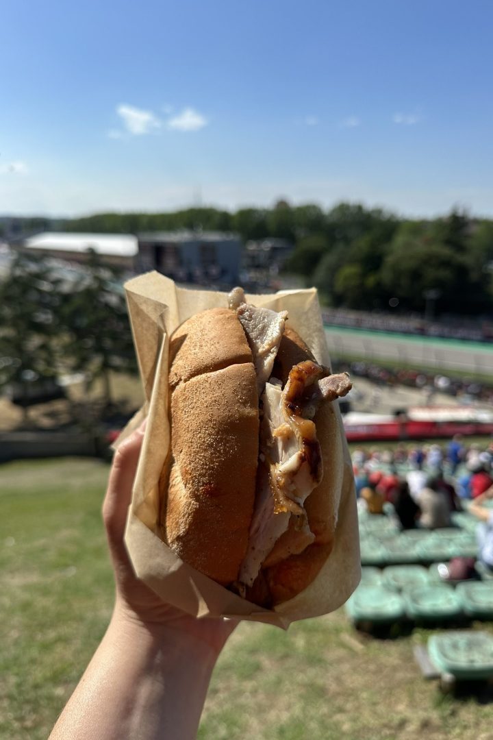 La porchetta Nannì al GP di Formula 1 di Imola